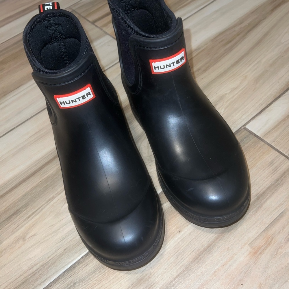 Hunter Kids Classic Black Rain Boots